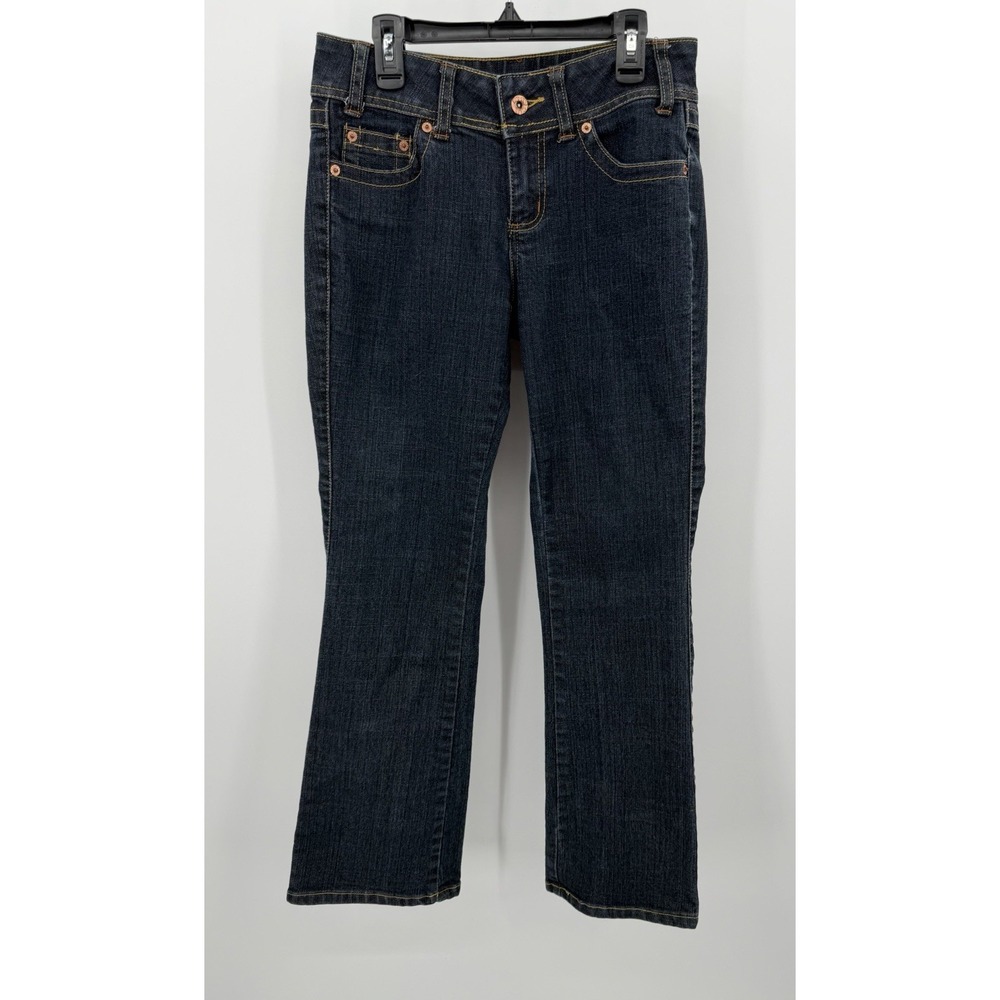Mix It Women's Dark WashJeans Stretch‎ Mid Rise Size 6 Petite